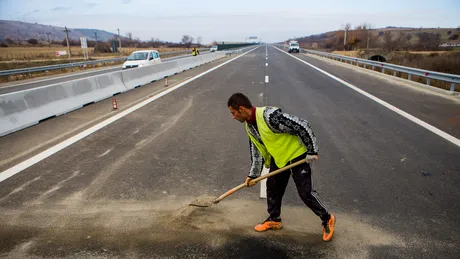 Restricţii de circulaţie pe autostrada A1 Bucureşti-Piteşti. Pe două porţiuni se execută lucrări