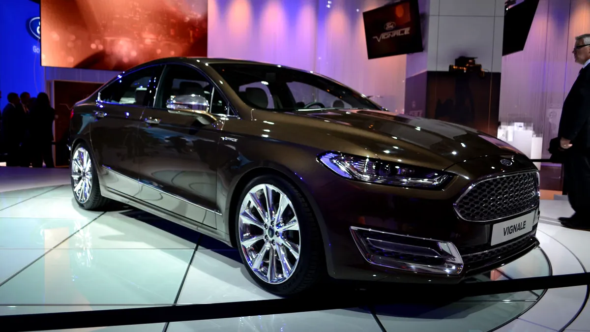 Conceptul Ford Mondeo Vignale va fi prezentat la Frankfurt. UPDATE