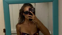 Imaginile care au făcut furori pe internet! Fosta soție a starului, în bikini
