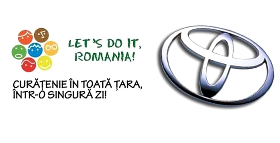 Toyota se alătură proiectului „Let’s Do It, Romania!”