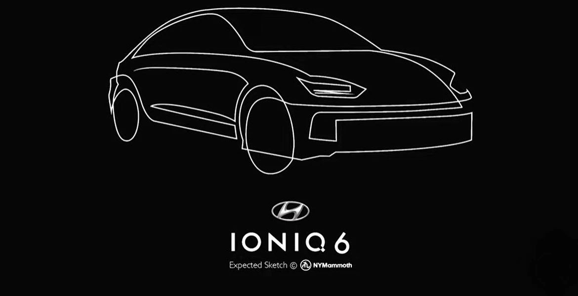 Noul sedan electric Hyundai Ioniq 6 ar urma să-și facă debutul în ziua de 14 iulie