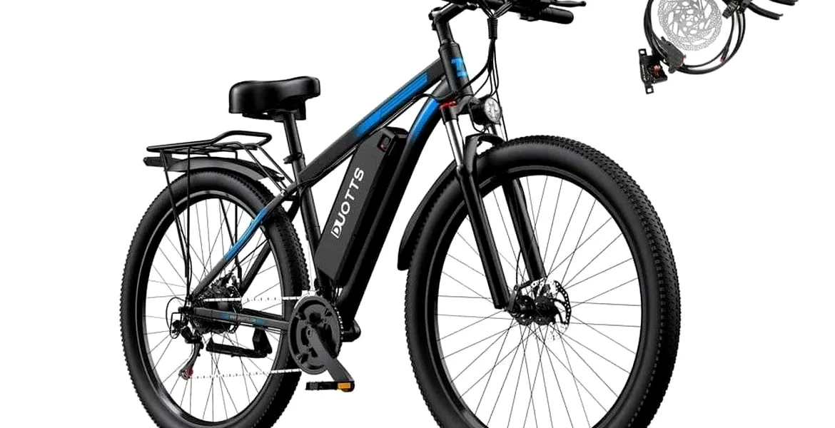 Bicicleta electrică cu care poți parcurge 100 de km în 2 ore (P)