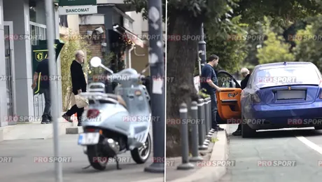 Imaginile zilei: Gigi Becali a cărat „cărămizi” de bani cash cu papornița de hârtie!