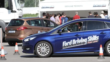 Ford a instruit aproape 1.400 de şoferi români prin programul Driving Skills for Life