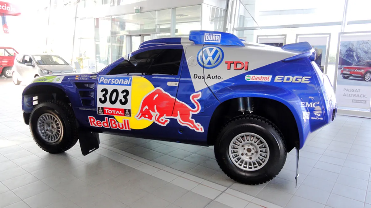 Volkswagen Race Touareg 2 poate fi acum admirat în România!