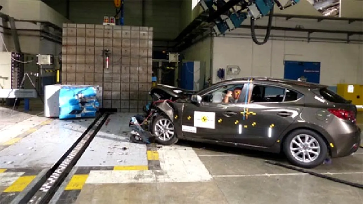 10 maşini în testele de coliziune Euro NCAP - noiembrie 2013
