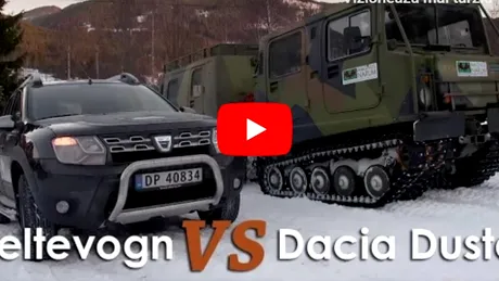 Cum se descurcă Dacia Duster pe zăpadă? Norvegienii sunt impresionaţi - VIDEO