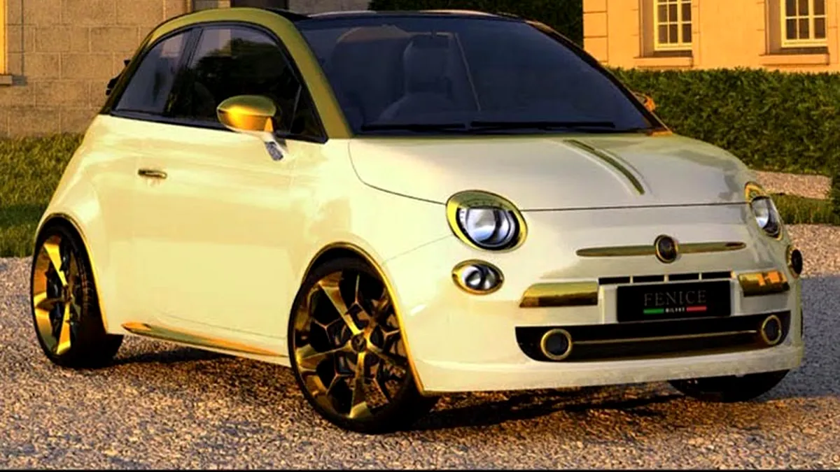 Fenice Milano prepară un Fiat 500C Abarth de... 500.000 euro