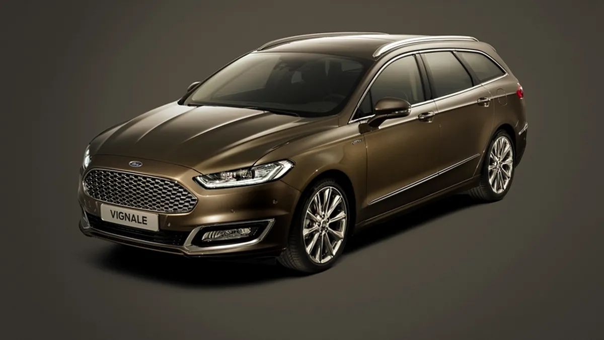 Ford dedică Europei ediţia specială Vignale pentru Mondeo