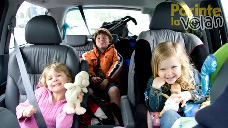5 sfaturi vitale pentru siguranţa copiilor în maşină