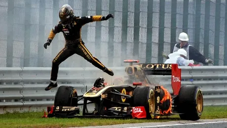 Cele mai spectaculoase accidente din Formula 1 în 2011!