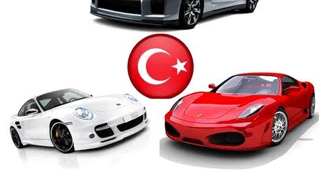 GT-R R35 vs F430 vs 997 Techart Turbo în Turcia