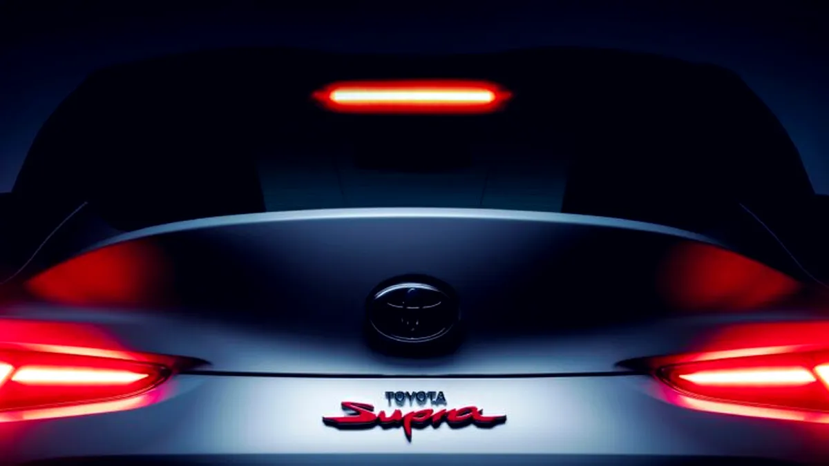Noua Toyota GR Supra va avea transmisie manuală și va fi comercializată în Europa