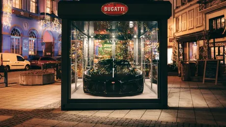 Bugatti La Voiture Noire este cea mai scumpă decorațiune de Crăciun