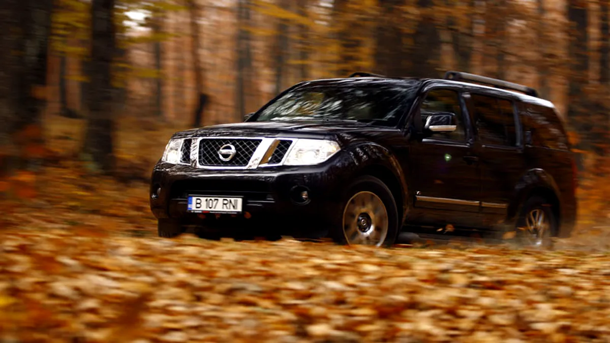 Am testat Nissan Pathfinder LE V6