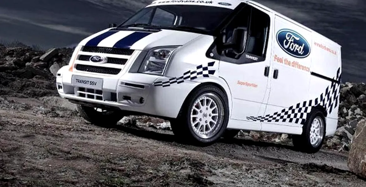Ford Transit SuperSportVan – duba de 200 CP!
