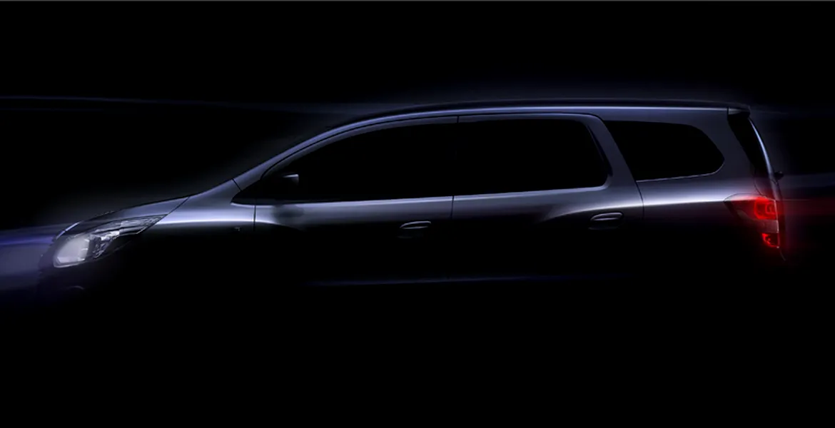 Teaser oficial Chevrolet Spin – un nou monovolum