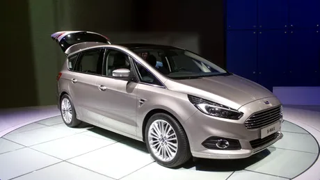 Noul Ford S-Max ne arată la Paris 2014 că un monovolum poate fi şi sportiv