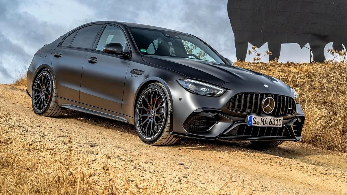 Mercedes-AMG C63 cu motor cu patru cilindri va fi retras din producție anul viitor