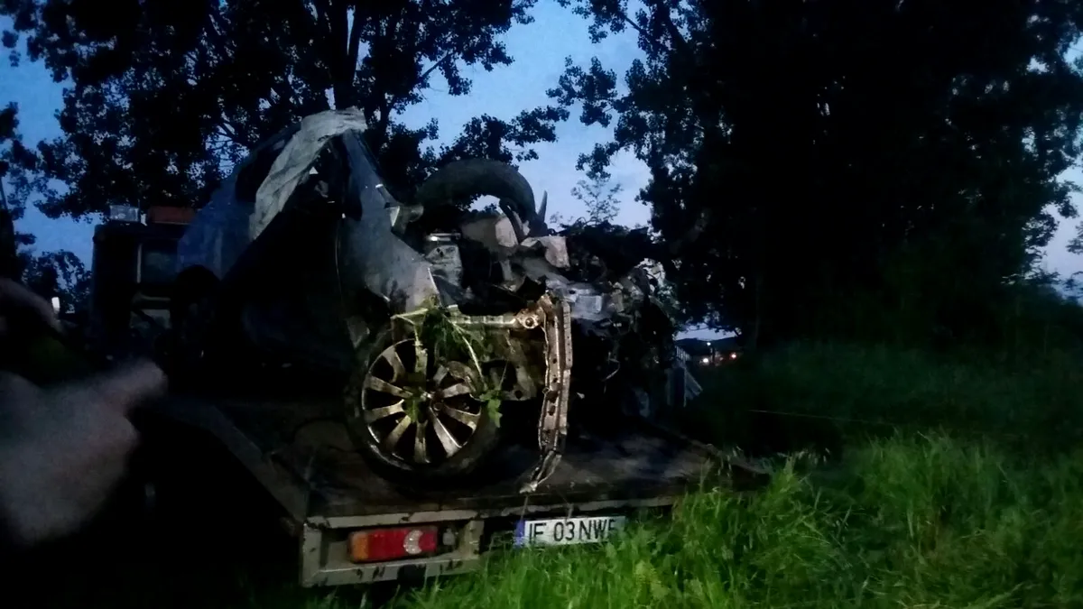 Patronul Hexi Pharma a murit într-un accident rutier. Primele imagini de la locul accidentului - VIDEO