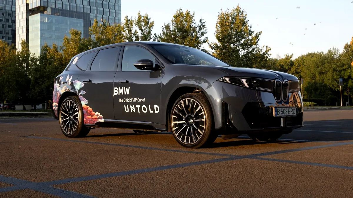BMW este partener de mobilitate la festivalul Untold 2026. Surpriza pe care bavarezii au pregătit-o festivalierilor