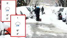 Ninge de Paște și de 1 Mai în România. Care sunt orașele afectate, potrivit meteorologilor Accuweather