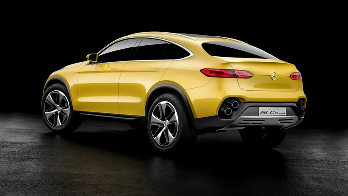 Mercedes-Benz GLC Coupé Concept, „un studiu aproape de producţie”