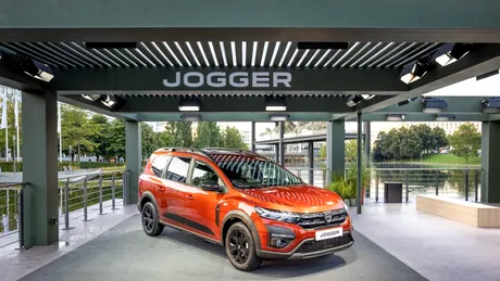 Cum arată standul Dacia de la München în care este prezentat noul Jogger