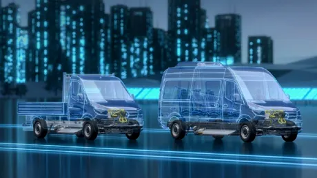 Mercedes-Benz a dezvoltat noua Platformă Electrică Versatilă. Ea va sta la baza următoarei generații eSprinter