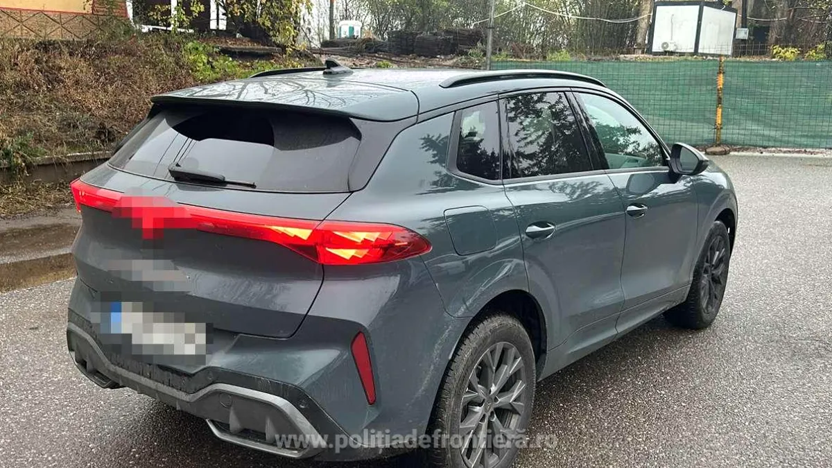 Un SUV Cupra Formentor, căutat pentru confiscare, a fost descoperit în România