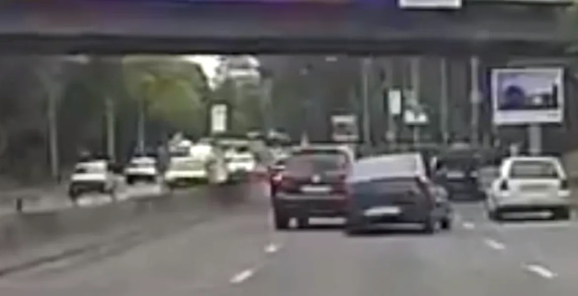 „Smecherul cu Touareg” care a lovit un Logan la Fântâna Mioriţa, achitat de Tribunalul Bucureşti – VIDEO