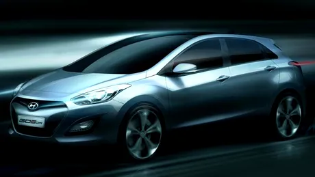 Prima schiţă oficială cu noul Hyundai i30