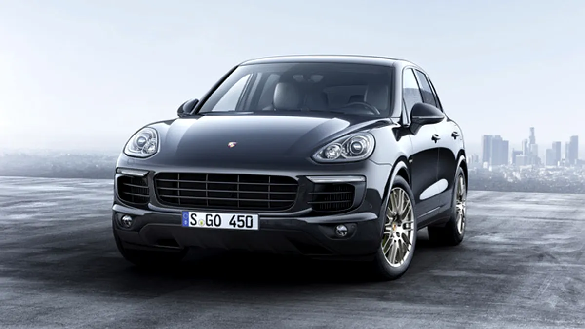 Porsche îşi uimeşte clienţii cu ediţia Cayenne Platinum. Preţuri de la 67.000 de euro - GALERIE FOTO