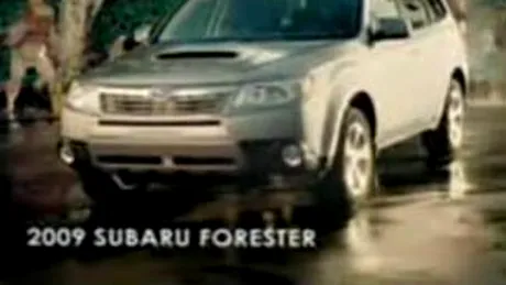 Subaru Forester 2009 la spălătorie