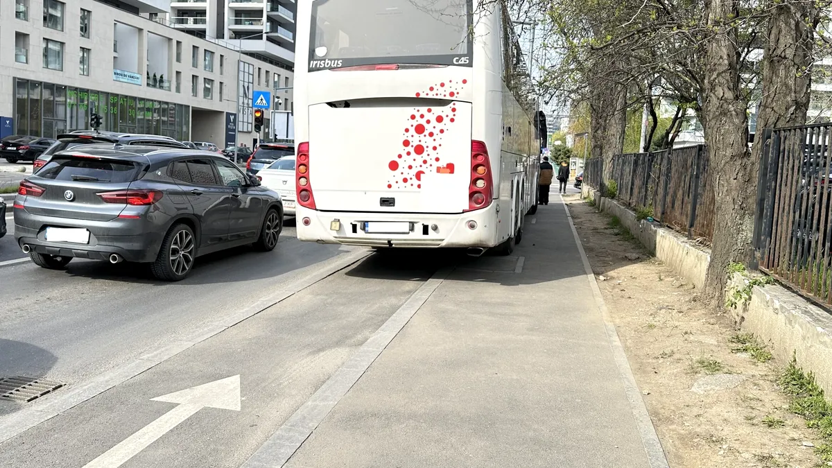 2025: Amenda și punctele penalizare pe care le primești dacă parchezi pe pista de biciclete