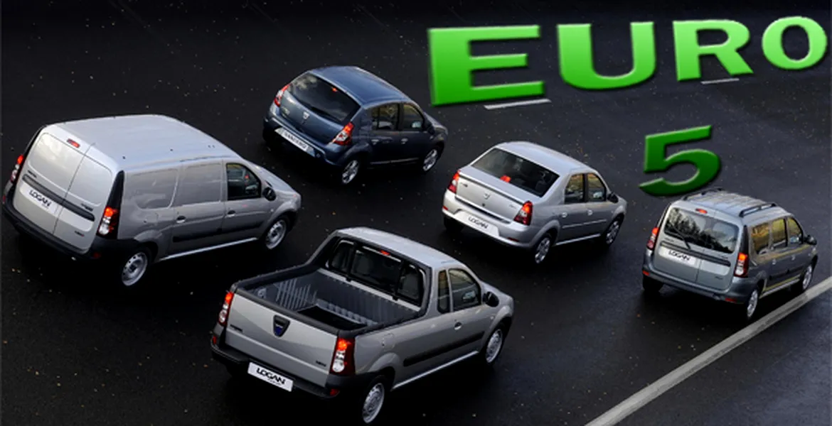 Modelele Dacia vor fi EURO 5 din 2011