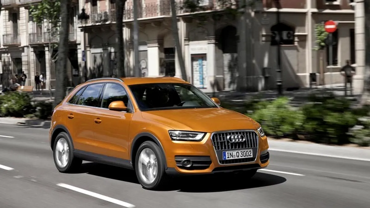 Am condus Audi Q3 2.0 TDI 177 quattro Stronic!