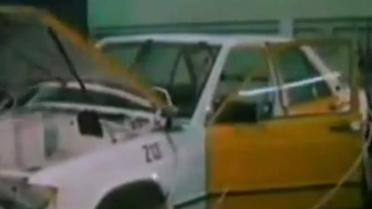 Aur curat de la naftalină! Cum se testa calitatea maşinilor în 1983 [VIDEO]