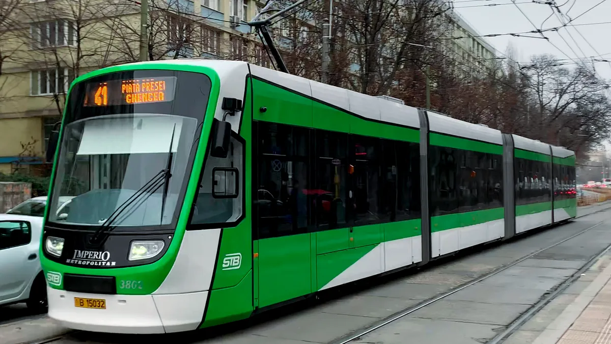 Modificări în transportul public din Capitală: Încep lucrările la liniile de tramvai Bucureștii Noi, Gloriei și Piatra Mori