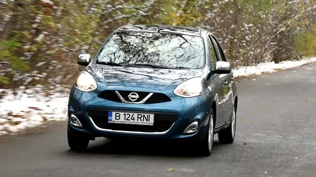 Test în România cu Nissan Micra facelift. Refresh