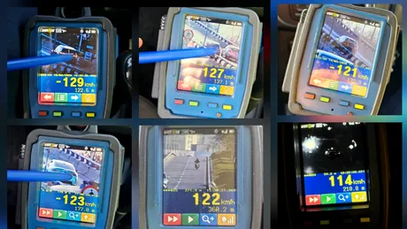 Poliția a „golit” buzunarele șoferilor din București: în 2 zile a dat aproape 700 de amenzi de viteză. Total: peste 350.000 lei