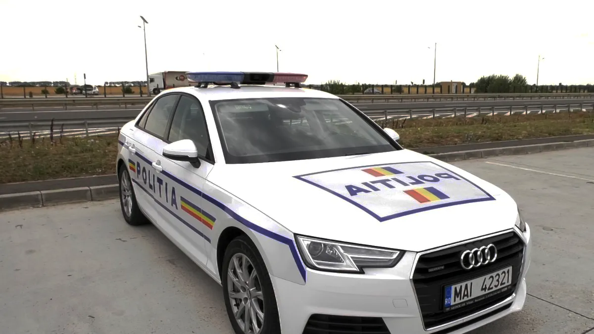 ProMotor a filmat o autospecială de poliție Audi A4