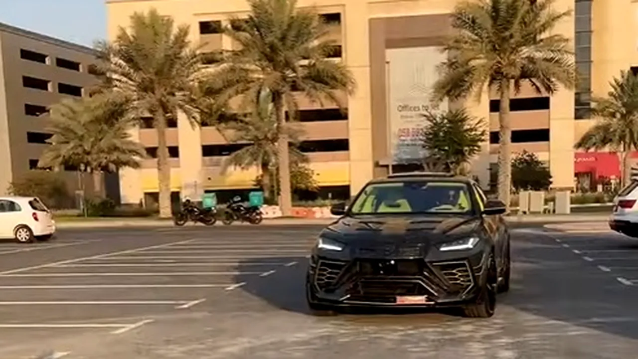 Lamborghini Urus Mansory mașină interior 10 