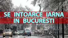 Pe ce dată se întoarce iarna în București. Meteorologii Accuweather au modificat prognoza pentru toată România