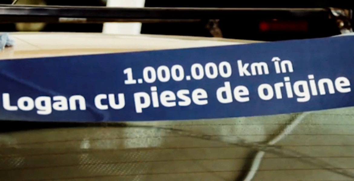 ProMotor NEWS: Moment de glorie pentru Dacia Logan: 1 MILION de KM