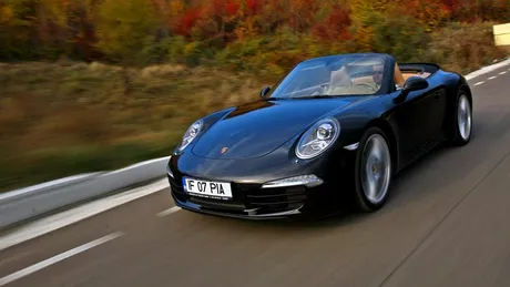 Test-pasiune: Porsche 911 Cabrio e o vedetă neo-clasică