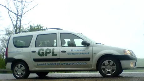 Dacia Logan MCV GPL - prima zi de drum