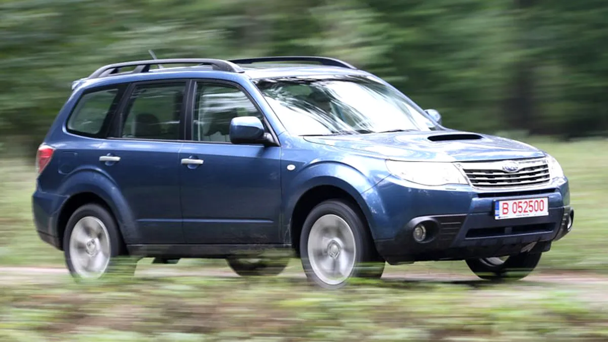 Subaru Forester Diesel - Test în RO