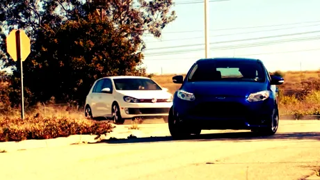 Cum pui la respect un Golf GTI cu un Focus ST. VIDEO