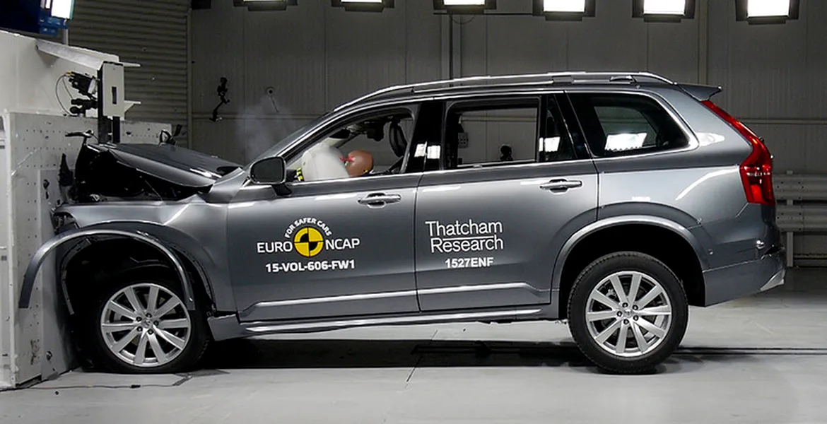 Volvo XC90 stabileşte un nou record la testele Euro NCAP (VIDEO)